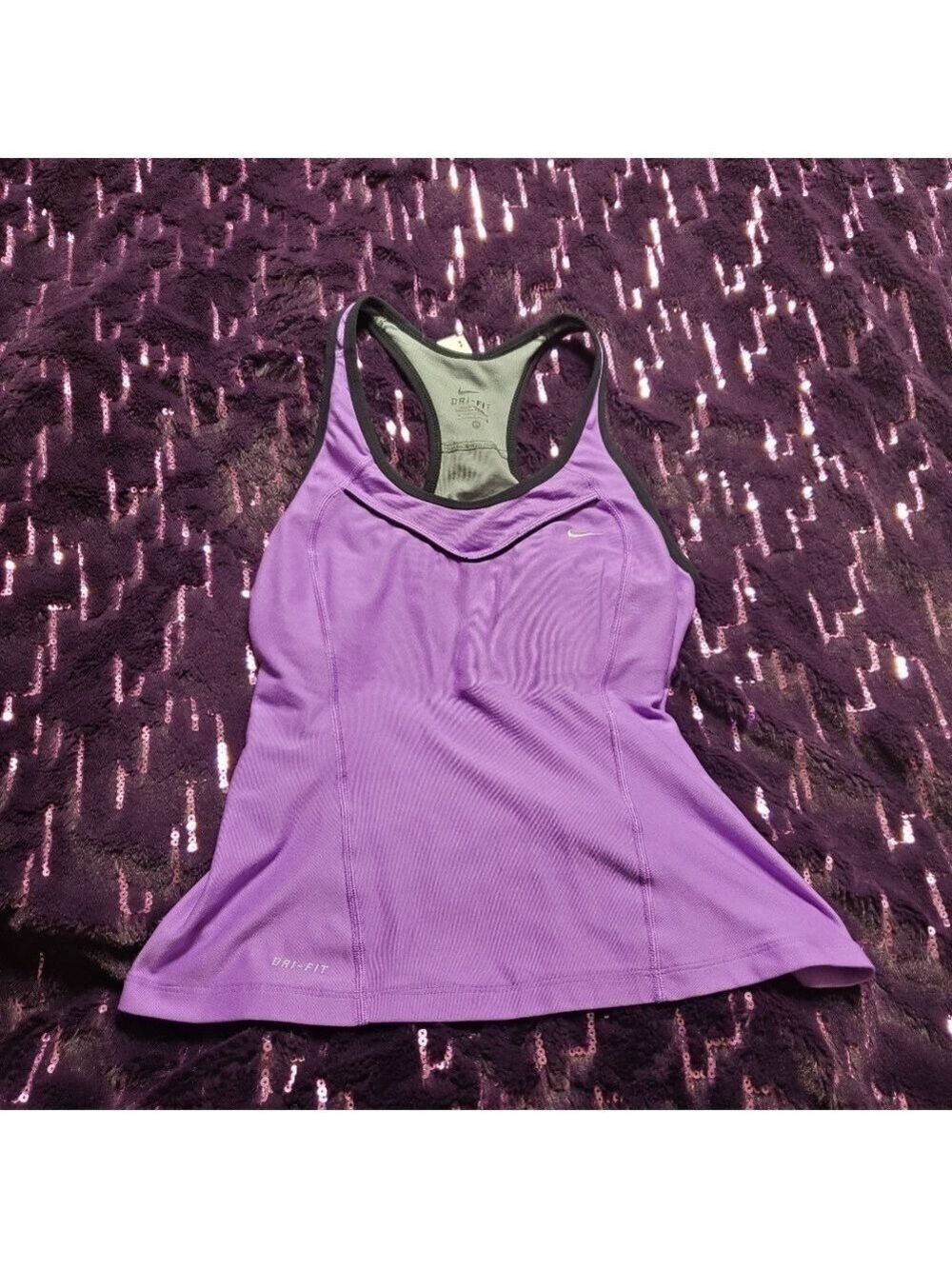 Nike Tank Top Purple Athletic